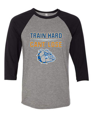 Livonia Bulldogs Train Hard, Can't Lose Women's Baseball T-Shirt