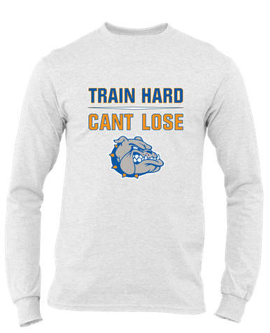 Livonia Bulldogs Train Hard, Can't Lose Men's Premium LS T-Shirt