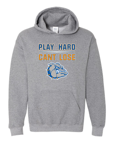 Livonia Bulldogs Play Hard, Can't Lose Men's Hoodie
