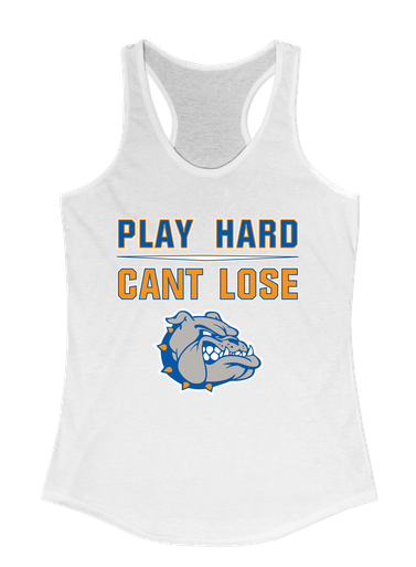 Livonia Bulldogs Play Hard, Can't Lose Women's Tank Top