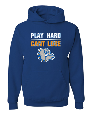 Livonia Bulldogs Play Hard, Can't Lose Men's Premium Hoodie