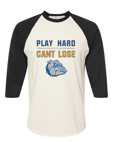 Livonia Bulldogs Play Hard, Can't Lose Women's Baseball T-Shirt