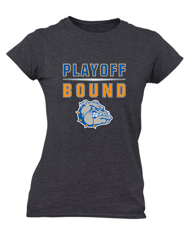 Livonia Bulldogs Playoff Bound Women's Premium SS T-Shirt