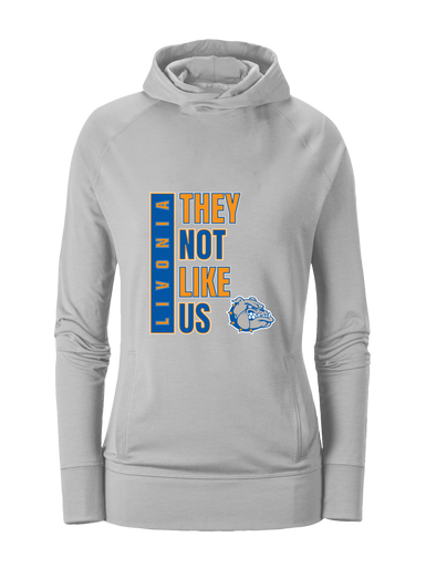 Livonia Bulldogs They Not Like Us #1 Women's Hoodie