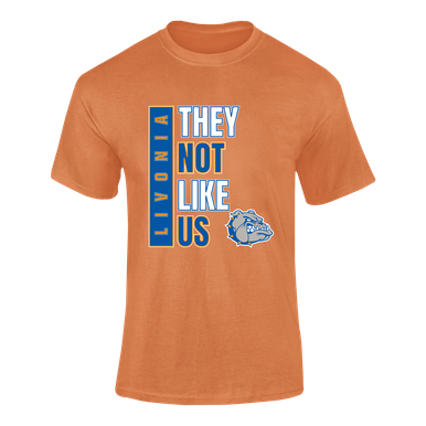 Livonia Bulldogs They Not Like Us #1 Men's Premium SS T-Shirt