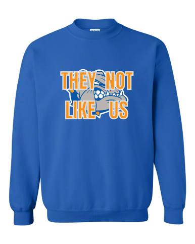 Livonia Bulldogs They Not Like Us #2 Men's Sweatshirt