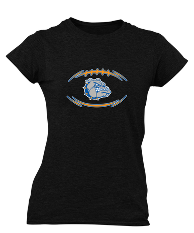 Livonia Bulldogs Football #3 Women's Premium SS T-Shirt