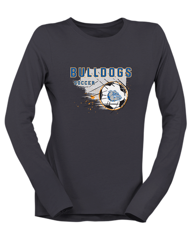 Livonia Bulldogs Soccer #2 Women's LS T-Shirt