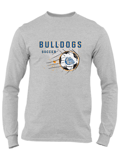 Livonia Bulldogs Soccer #2 Men's LS T-Shirt