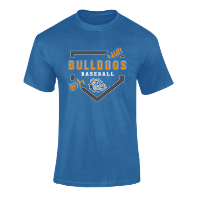 Livonia Bulldogs Baseball #2 Men's SS T-Shirt