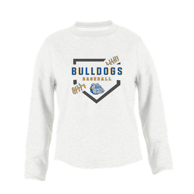 Livonia Bulldogs Baseball #2 Women's Sweatshirt