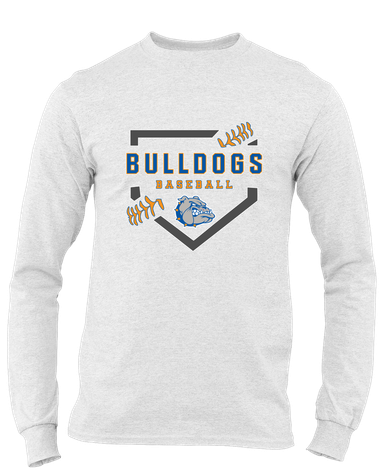 Livonia Bulldogs Baseball #2 Men's Premium LS T-Shirt