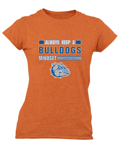 Livonia Bulldogs Mindset Women's SS T-Shirt
