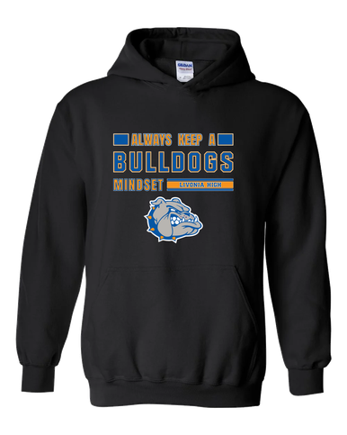 Livonia Bulldogs Mindset Men's Hoodie