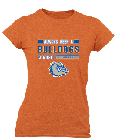 Livonia Bulldogs Mindset Women's Premium SS T-Shirt