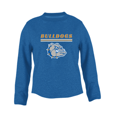 Livonia Bulldogs Mascot #8 Women's Sweatshirt