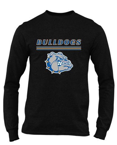 Livonia Bulldogs Mascot #8 Men's LS T-Shirt