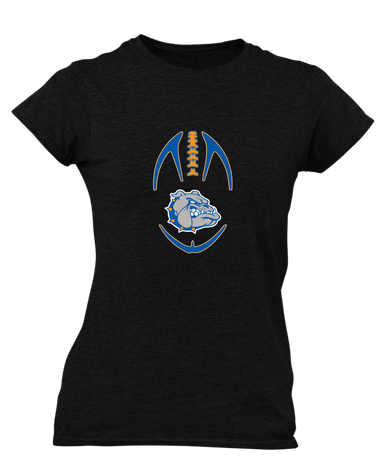 Livonia Bulldogs Football #4 Women's Premium SS T-Shirt