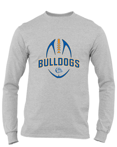 Livonia Bulldogs Football #5 Men's LS T-Shirt