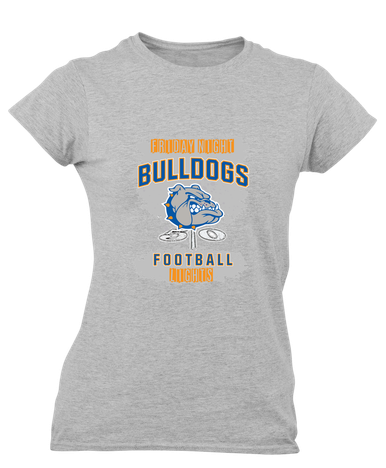 Livonia Bulldogs Football #6 Women's Premium SS T-Shirt