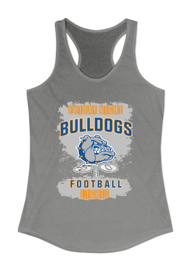 Livonia Bulldogs Football #6 Women's Tank Top