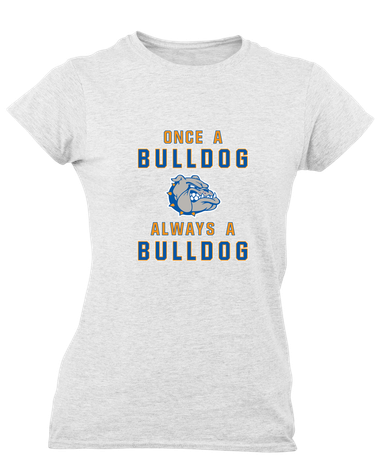 Livonia Bulldogs Once A Women's Premium SS T-Shirt