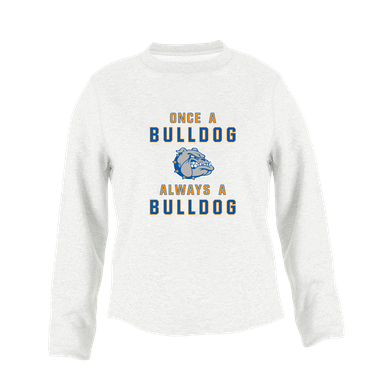 Livonia Bulldogs Once A Women's Sweatshirt