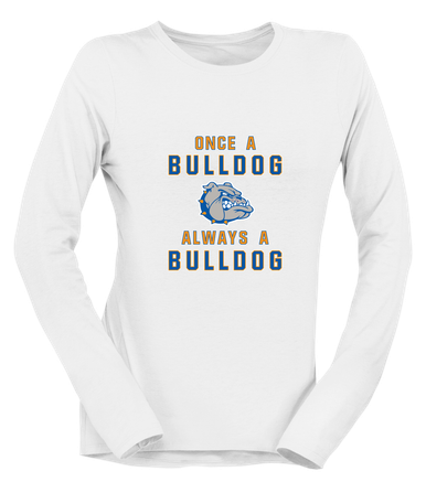 Livonia Bulldogs Once A Women's Premium LS T-Shirt