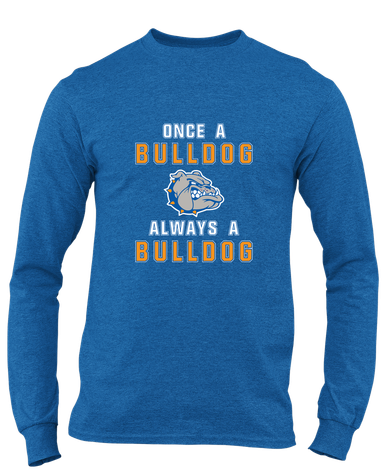 Livonia Bulldogs Once A Men's LS T-Shirt