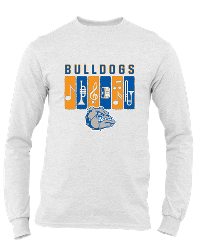 Livonia Bulldogs Band # 2 Men's LS T-Shirt