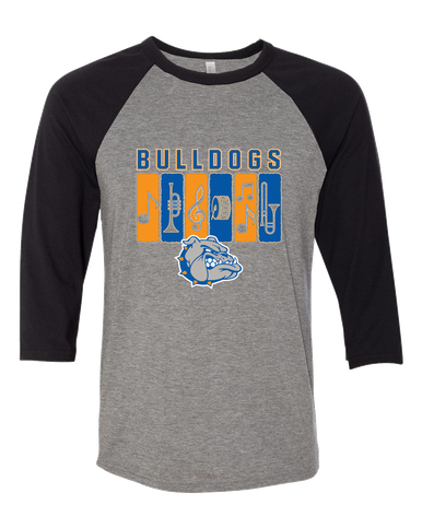 Livonia Bulldogs Band # 2 Women's Baseball T-Shirt