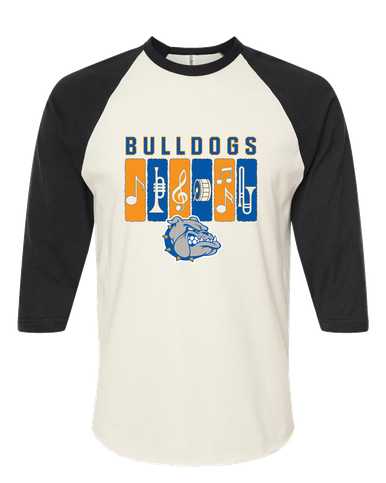 Livonia Bulldogs Band # 2 Men's Baseball T-Shirt