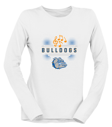 Livonia Bulldogs Band # 3 Women's LS T-Shirt
