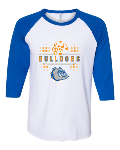 Livonia Bulldogs Band # 3 Men's Baseball T-Shirt