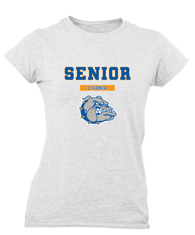 Livonia Bulldogs Senior #2 Women's Premium SS T-Shirt