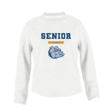 Livonia Bulldogs Senior #2 Women's Sweatshirt