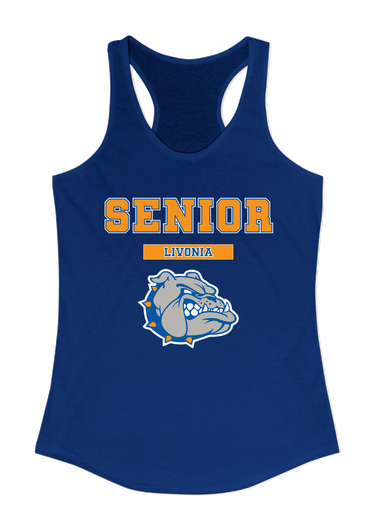 Livonia Bulldogs Senior #2 Women's Tank Top
