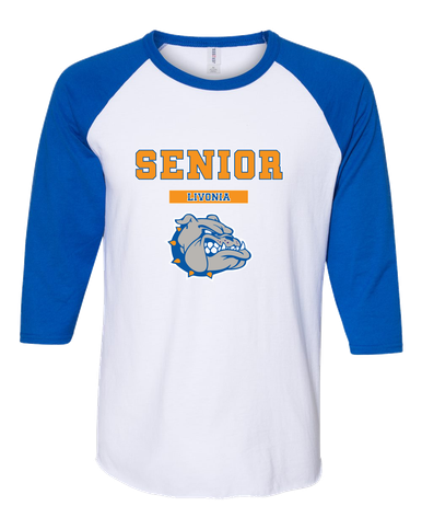 Livonia Bulldogs Senior #2 Women's Baseball T-Shirt