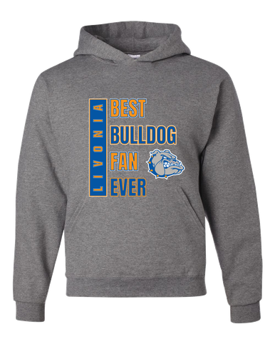 Livonia Bulldogs Best Bulldog Fan Men's Premium Hoodie