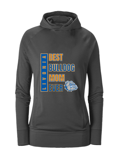 Livonia Bulldogs Best Bulldog Mom Women's Hoodie