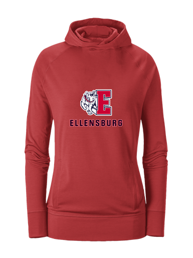 Ellensburg Bulldogs Mascot #2 Women's Hoodie
