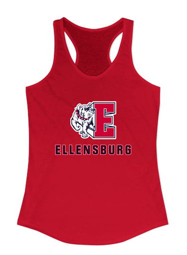 Ellensburg Bulldogs Mascot #2 Women's Tank Top