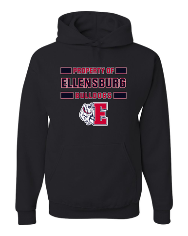 Ellensburg Bulldogs Property Of Men's Premium Hoodie