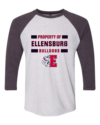 Ellensburg Bulldogs Property Of Women's Baseball T-Shirt