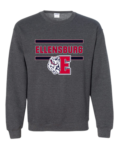 Ellensburg Bulldogs Mascot #4 Men's Sweatshirt