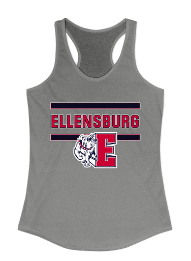 Ellensburg Bulldogs Mascot #4 Women's Tank Top