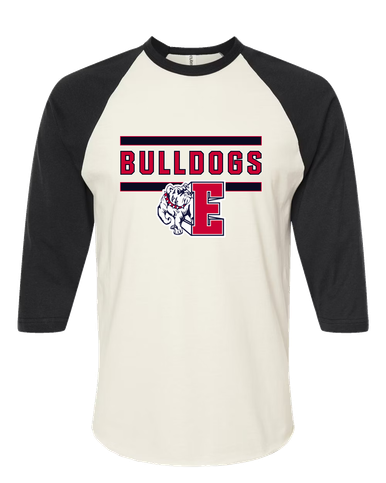 Ellensburg Bulldogs Mascot #5 Women's Baseball T-Shirt