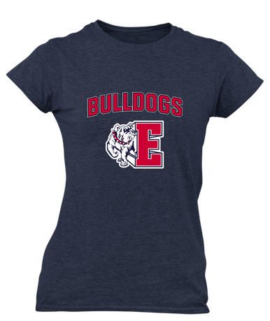 Ellensburg Bulldogs Mascot #6 Women's Premium SS T-Shirt