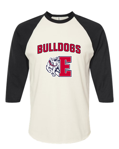 Ellensburg Bulldogs Mascot #6 Men's Baseball T-Shirt