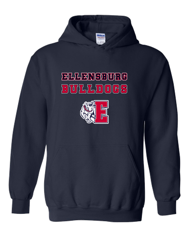 Ellensburg Bulldogs Spirit Men's Hoodie